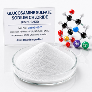 Fabricante de p&oacute; de grau USP de cloreto de s&oacute;dio de sulfato de glucosamina a granel